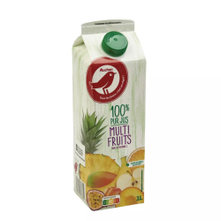 AUCHAN Pur Jus Multi fruit 1L