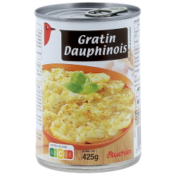 Auchan gratin dauphin 425G