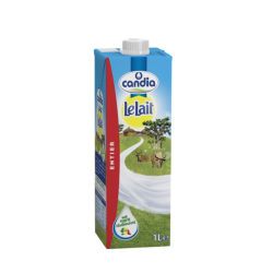 LAIT CANDIA ENTIER BRQ 1L
