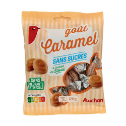 AUCHAN Bonbons au caramel...