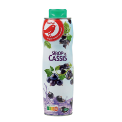 AUCHAN Sirop Cassis 60CL