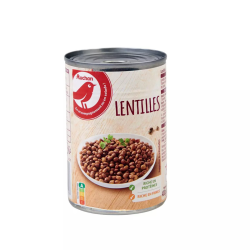 LENTILLE PREPARE 1/2 AUCHAN