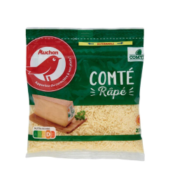 AUCHAN Comté râpé AOP 230g