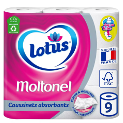 Papier toilette moltonel * 9