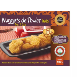 Nuggets poulet halal frits...