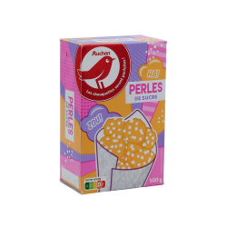 AUCHAN PERLES SUCRE 500G