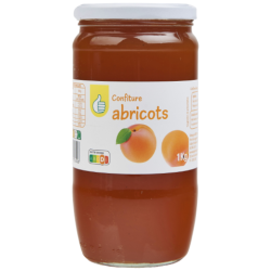 Auchan Confiture Abricot 1KG