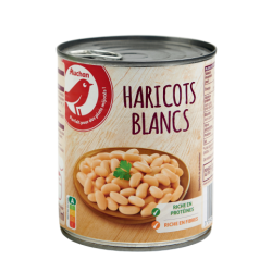 HARICOTS BLANCS AUCHAN 800G