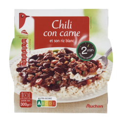 AUCHAN Riz Chilli Con Carne...