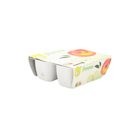 COMPOTE POMMES POUCE  4X100GRS