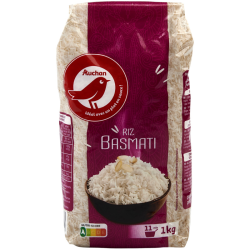 AUCHAN Riz Basmati 1KG