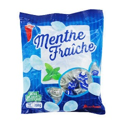 BONBON MENTHE FRAI.350G AUCHAN