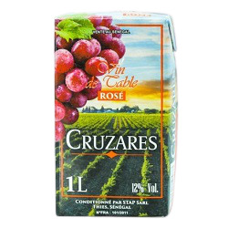 VIN CRUZARES ROSE BRIQUE 1L