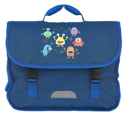 POUCE Cartable 36 cm bleu