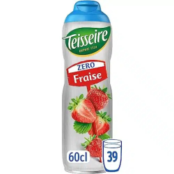 TEISSEIRE Sirop Fraise 60CL