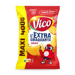 CHIPS EXTRA CRAQUANTES NAT400G