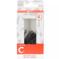 COSMIA HAIR PIN BROWN BLACK X6