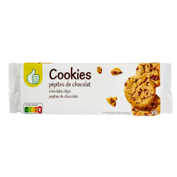 COOKIES AUX PEPITES POUCE200G