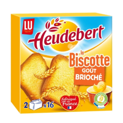 HEUDEBERT Biscotte Brioche 290G